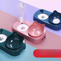 반려 동물 밥 그릇 강아지 고양이 매트세트, 복숭아-스몰(8이하고양이및강아지용)