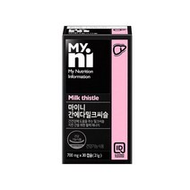 일동제약 마이니 간에다밀크씨슬 밀크씨슬 실리마린 울금 헛개 대두레시틴, 3, 750mg/30캡슐