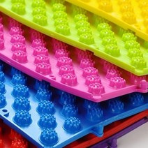 남성 여성 남자 여자 다용도 멀티 데일리 지압 매트 마사지 발판 운동 직장인 학생 가정 사무실, 블루