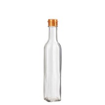 담은 사각시럽250 소캡 유리병 기름병 양념병 40개, 블랙 소캡