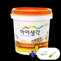 [N사 최다판매]방문페인트 삼화 아이생각 수성목재 1L 친환경 반광페인트, 망고
