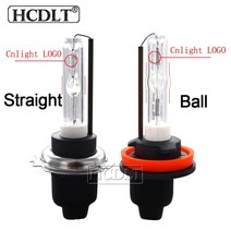 HCDLT-오리지널 Cnlight HID 제논 H7 H1 H11 HB3 HB4 D2H 전구 35W 45W 4300K 5000K 6000K 자동차 헤드라이트 스트레이트 볼, 5000K Cnlight, 45W Ball Bulb_H3