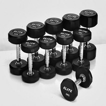 베스코 아령 PEV 12각아령 11kg 헬스 홈트레이닝 무게, 1개