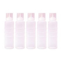 국내생산 업소용 잘라쓰는 소스통 1구 뚜껑 포함, 5개, 400ml