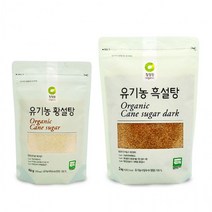 흑설탕 유기농 유기농 황설탕 [미르]청정원 사탕수수, 청정원 유기농 황설탕454g
