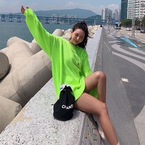 네온오버핏형광니트 4color