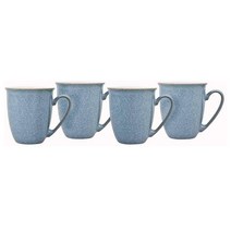 Denby 덴비 머그컵 Elements Mug Set Blue 4p
