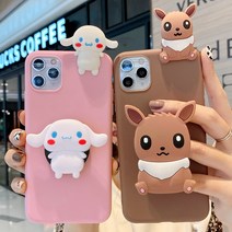 그립톡 세트 삼성 갤럭시 A시리즈 귀여운 캐릭터 피규어 스마트톡 거치대 슬림 실리콘 젤리 어린이 초등학생 키즈폰 핸드폰 케이스