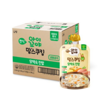 아이꼬야 맘스쿠킹 이유식 100g 12개월부터, 닭백숙진밥, 1000g, 1개
