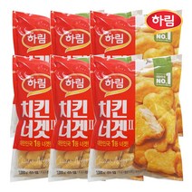 하림 치킨너겟Ⅱ, 1kg, 6개
