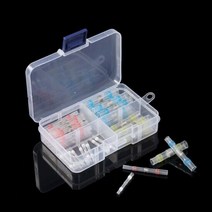 전선커넥터 방수 절연 50p 튜브 열수축 납땜 전선연결, 상세페이지 참조