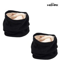 1+1 부드러운 촉감 겨울 방한 골지라운드 넥워머 골프 등산 낚시 스포츠 아웃도어 목토시, 그레이2개