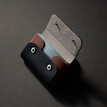 클라이네자케 컴팩블록 가죽 카드지갑