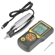 Salinr 디지털 진동계 LCD 디지털 진동계 테스터 가속도 속도 변위 측정 진동 검출기 고정밀 고감도 경량 진동 계측기 디지털 정밀 스플릿 타입 진동계 테스터 기계 제조 전력 화학 공학 우주 비행