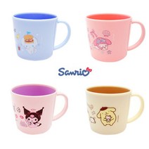 산리오 캐릭터 유아 어린이 손잡이 물컵 어린이집 양치컵, 폼폼푸린