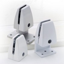 키밍 탁상 가림막 파티션 브라켓 지지대 칸막이 고정 *&^%3151672EA, 유광 L형 화이트