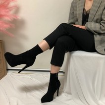 여성 가보시 부츠 가보시 앵클부츠 킬힐