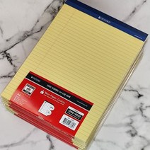 A4 리갈패드-노랑 대용량 80매 10권 _ 239499EA
