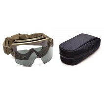 스미스 스키 고글 아웃사이드 더 와이어 아시안 핏, Tan 499 / Clear/ Gray, OS Millimeters
