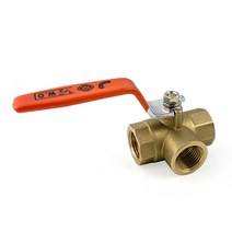 삼방볼밸브 32A 수도 배관자재 부속 파이프 설비 보일러 난방 황동