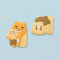 춘식이 차량용 도어가드 4P 카익스테리어 차꾸 꾸미기