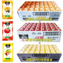 미닛메이드조이 195ml (사과-32팩 + 망고-32팩 + 오렌지-32팩), 96팩