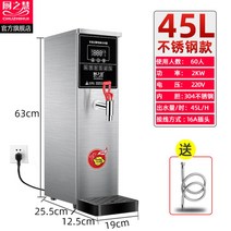 상업용 온수기 업소 음식점 카페용 디스펜서 40-60L, 스텝/마이크로컴퓨터/45L/H(화이트)KW, 60L, B. 45L 실버