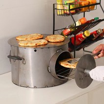 가정용 화덕 피자 오븐 휴대용 수제 제빵 가게 야외, 업그레이드 V-1