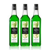 1883 그린애플시럽 1000ml, 3개