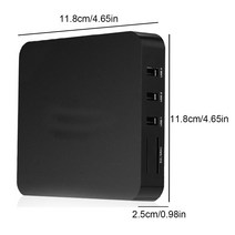 DivX 스마트 TV 박스 업그레이드 DDR3 EMMC 안드로이드 11 Amlogic 2.4G 와이파이 4K H.265 4GB RAM 32G 미디어 플레이어 세트 초고속 셋톱, [02] Eu 플매트 카펫 러그, [02] Android 10