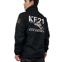 공군 대한민국해공 ROKAF 남성 방수 방풍 바람막이