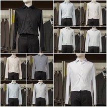 [지오지아]2022 구김없음 세미와이드 카라 드레스셔츠 10종 ADC2WD1901