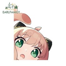 카메라 악세사리 보조 용품 EARLFAMILY-13cm x 12.2cm Anya Spy 가족 자동차 스티커 윈도우 노트북 데칼, 03 Style C, 03 Style C