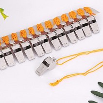 디엠몰 3+1 비상시 경기시 시선집중 호루라기 목걸이형 심판 체육시간 운동회 레크레이션, 4P