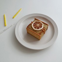 포홈 모던무광 접시8호 플레이트 (4color), 라이트그레이