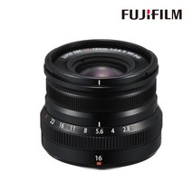 [공식대리점] 후지필름 XF 16mm F2.8 R WR, 상품 선택:XF 16mm F2.8 블랙