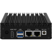 X86-P2 소프트 라우팅 N4000/J4105/J4125 미니 호스트 6W 저전력 지능형 하드웨어 팬리스 에너지 절약 마이크로 컴퓨터, [03] J4125, [01] 미국, [02] NO RAM NO SSD