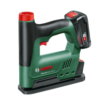 보쉬 홈앤가든 충전 타카 UniversalTacker 18V-14 무선 전동 스테이플러 06032A7040, 1개