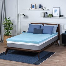 Sure2Sleep 젤 스월 메모리 폼 매트리스 토퍼 미국산 7.6cm(3인치) (퀸) 146893