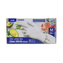 크린랩 니트릴장갑 (M 중형) 100매 요리용 일회용 위생장갑, 3개, 중(M)