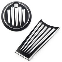 오토바이 바이크 감성튜닝 할리 데이비슨 팻 보이 투어링 일렉트라 스트리트로드 액세서리 에지 컷 스트라이프 연료 탱크 커버 대시 삽입 커버 1992-2007, AC