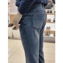 트루젠 D/블루 사방스판 사계절 기본핏 청바지(2SP-PDM505)