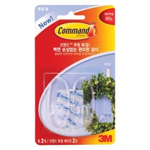 일음3쇼핑^^*m3M 코맨드 투명훅(17091 중) 후크 다용도고리 다용도 장식걸이 도어 벽행거 소품 투명 도걸이일3medi^*^, a3b**^선택없는, a3b**^선택없는