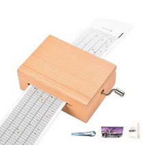 027+ DIY 직접 작곡하는 원목 수동 오르골 (30노트) 메이플 케이스 포함