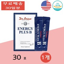 닥터브라이언 에너지 플러스 비타민 B3 B5 직장인 학생 청소년 결합조직형성 30포 1개