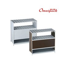 옴니팩 사무실 우산통 출입구 장마철 우산꽂이함 열쇠형60구, 월넛, 상세페이지 참조