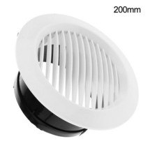 원형 덕트 디퓨져 라인디퓨저 가정용 아파트환기구 디퓨샤 Air Vent Grille Circular Indoor Ventilation Outlet Duct Pipe Cover Ca, 05 200mm