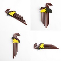 고급형 9종 육각 별렌치 홀 17.5CM 렌치세트 랜치, 1개