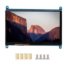 디스플레이 화면 7인치 LCD HDMI 1024x600 Ultra HD 디스플레이 화면 Raspberry Pi용 용량성 터치스크린