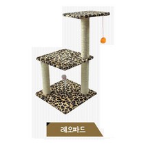 일음쇼핑^^m고양이 스크래쳐 3층 미니 캣타워 스프링 장난감 호피 놀이터 스크래처 스크래 냥이 냥이스크래일medi^^, ab^^선택있슴핑크